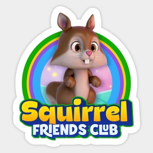 Squirrel love gift Sticker